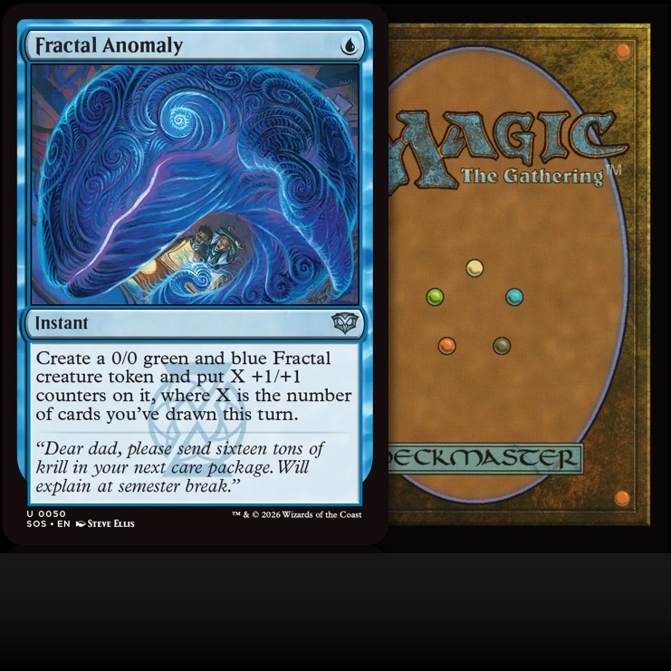 [SOS] [EN] [0050] [UNC] Fractal&nbsp;Anomaly